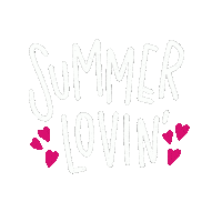 In Love Hearts Sticker