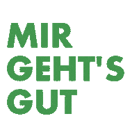 I Am Okay How Are You Sticker by #darüberredenwir