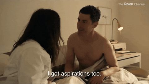 Max Greenfield GIF by The Roku Channel