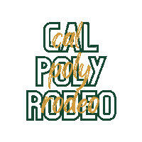 Cal Poly College Sticker by calpolyrodeo
