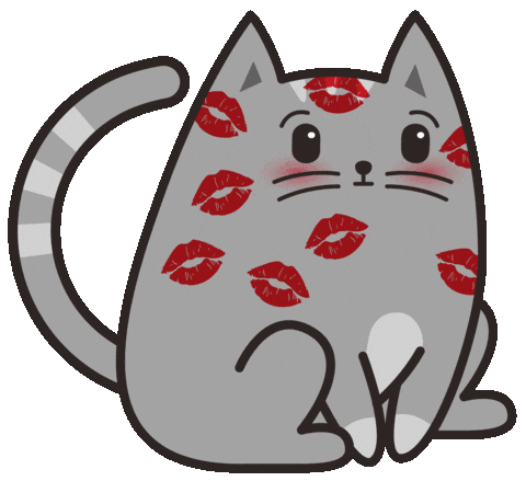 Valentines Day Love Sticker by Meowingtons