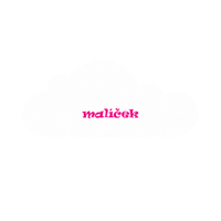 White Sticker by malicek