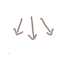 Arrow Linedraw Sticker