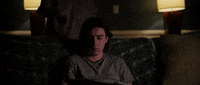1091 movie creepy head pat GIF