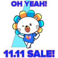 Happy Oh Yeah Sticker by Lazada Singapore