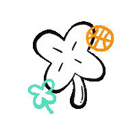 March Madness Good Luck Sticker by Pixel Park
