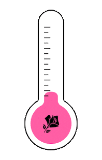 Thermometer Sticker by LancomeHappinessActivists