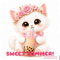 Bubble Tea Summer GIF