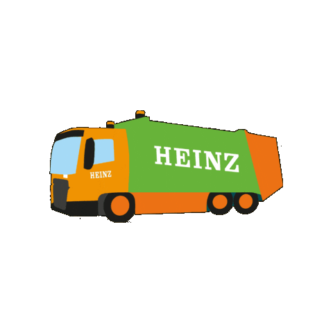 HEINZentsorgung giphygifmaker lkw heinz h1 Sticker
