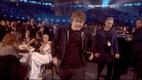 Brits Lewis Capaldi GIF by BRIT Awards