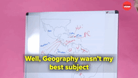 Geography wasn't my subject
