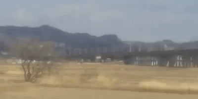 Train Derails During Earthquake in Japan's Miyagi Prefecture