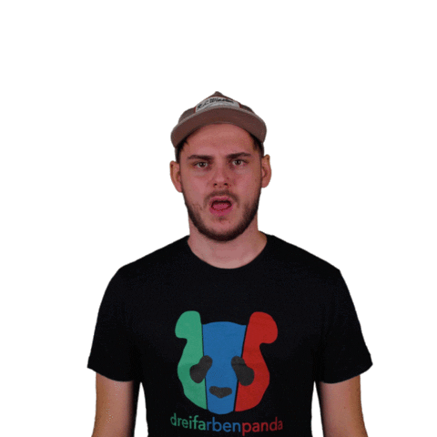 angry Sticker by dreifarbenpanda