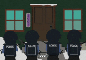 black ops police GIF by South Park 