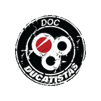 Ducati Sticker by Doc Ducatistas