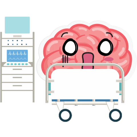 Siva_Celija giphyupload tired hospital burned Sticker