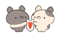 小豬 Love GIF by BREAD TREE