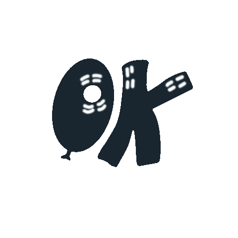 Ok Sticker by eerseart