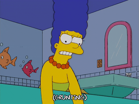 Angry Marge Simpson GIF