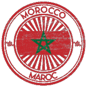 Ma Morocco Sticker by NoirNomads