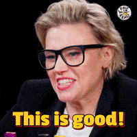 Happy Kate Mckinnon GIF by First We Feast