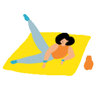 miaodrawing yoga miaodrawing ykzir Sticker