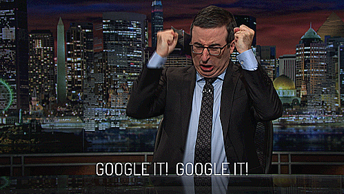 Google It John Oliver GIF by Last Week Tonight with John Oliver