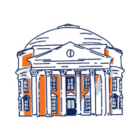 Cupola Sticker by UVA Law