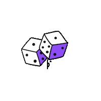 Swipeto Sparkle Design Animation Swipe Swipet Dice Luck Try Sticker by SwipeTo