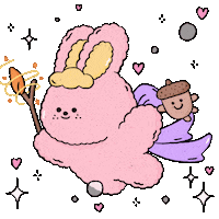 Suzyuzy love heart pink kawaii Sticker