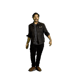 Dance Derrick Acosta Sticker by Mega 64