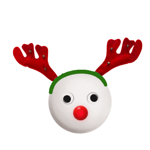 Christmas Reindeer Sticker by Peppersmith