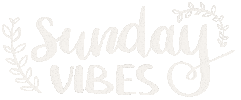 Lettering Sunday Sticker