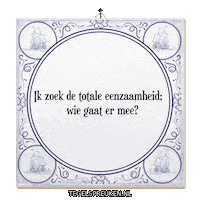 Nl Spreuk Sticker by Tegelspreuken.nl