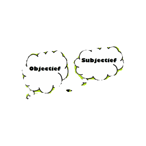 VerschilTussen giphygifmaker objectieve subjectief Sticker