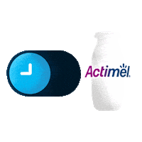 actimel alarma Sticker