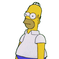Backing Off The Simpsons Sticker