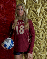 Elon Volleyball GIF by Elon Phoenix