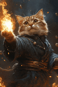 Art Cat GIF