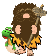 Dinosaur Gnome Sticker