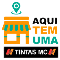 tintas_mc cor tinta tintas aquitem Sticker