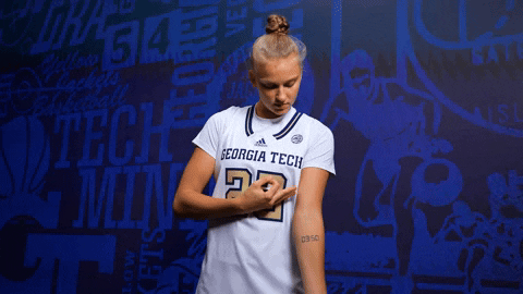 Georgia Tech Basketball GIF by Georgia Tech Yellow Jackets