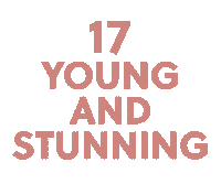 sydneysherrill seventeen 17 17 young and stunning sydney sherrill Sticker
