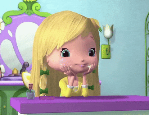 Unhas Brilhante GIF by Strawberry Shortcake