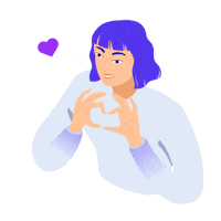 Happy Love Letter Sticker by Kinsta