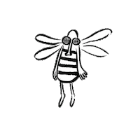 CharlieHebdo drawing fly flying draw Sticker