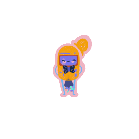 Heart Flowers Sticker by napper.app