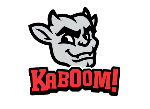 Kaboom Sticker by Bradley University