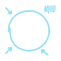 Arrow Circle Sticker