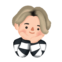 Happy Jm Sticker